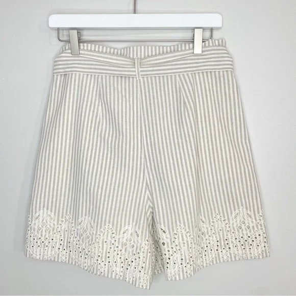 NEW Johnny Was Ciana Paper Waist Shorts Size Medium - Picture 5 of 9